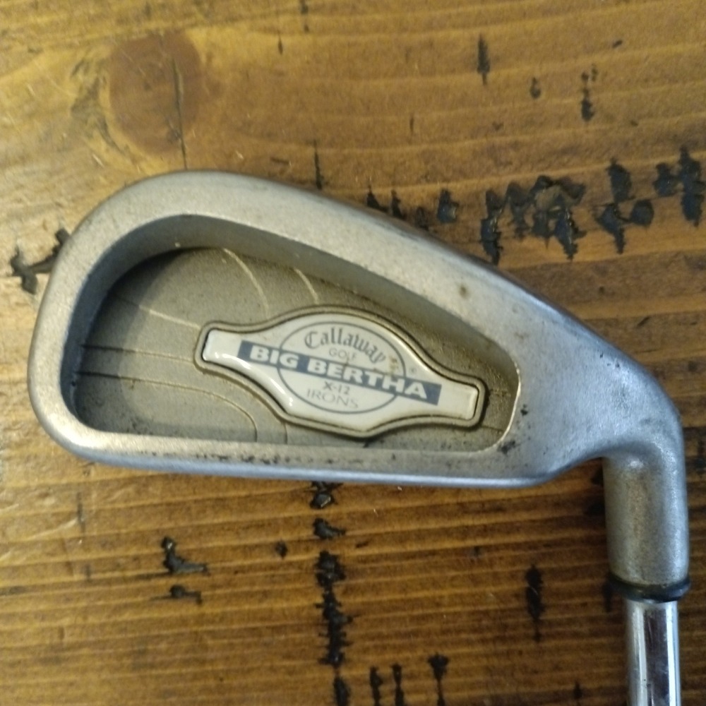 Callaway Big Bertha X-12 6 Iron Right Hand Memphis 10 98 Steel Shaft Golf Club